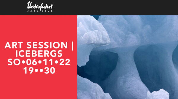 Ausstellung ICEBERGS. Passagen in Blau